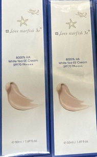 現貨：Love Starfish 海星 白茶素顏霜 EE Cream SPF70 PA++++