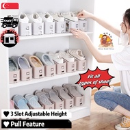 [SG] Adjustable Upgraded Shoe Organizer, Shoe Organiser, Shoe Rack, Shoe Stacker