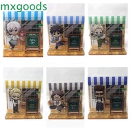 MXGOODS Jujutsu Kaisen Figure Stand, Action Figure Jujutsu Kaisen, Standing Plate Itadori Yuji Fushiguro Megumi Coffee Store Fans Gift