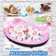 RAMADAN SALE Fried Ice Machine Fried Ice Cream Maker Machine Ice Cream DIY Maker Fried Ice Tray Home