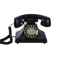 【yes99buy】 古制工藝-古董旋轉撥號仿古老式電話機復古轉盤座機十天預購+現貨