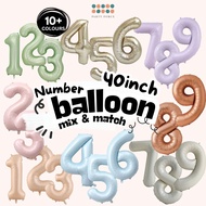 [SG Instock] All 40 inch number balloon Big Helium Grade Number Balloon 40inch Balloon Decoration