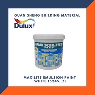 Maxilite Emulsion Paint 1L DULUX white 15245 (Cat Kapur)