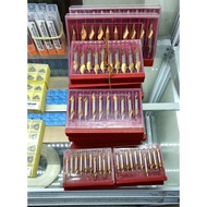 TiN coated double-headed center drill bit (HSS Co).