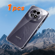 1 Piece Phone Case Cover Designed As A Transparent TPU Protective Case, Compatible With Realme C67 5