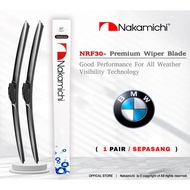 [BMW] NAKAMICHI NRF30 Wiper 1 Pasang Depan BMW 3 Series X1 X5 X3 2Series X2 Z4 X5 7Series BMW 2 Seri