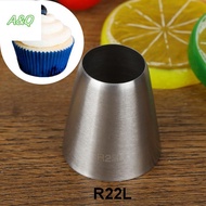 AQ R22L Round Piping Tip Decorating Nozzle Pastry Tips Fondant Cake Pastry Tool VN