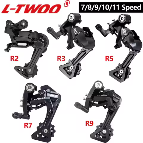 Ltwoo R2 R3 R5 R7 R9 Rear Derailleur 7S 8S 9S 10S 11 Speed Road Bike Rear Derailleur 2x7S 2x8S 2x9S 