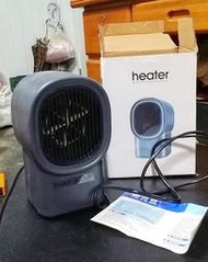 全新久放品-heater 桌上暖氣機/mini暖風機/迷你暖氣機/小型暖氣機 /熱風機