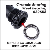 Steel Bearing & Ceramic Bearing Muqzi 6805RS 37x25x7 Bottom Bracket for BB68 BB30 BB86 BB90 BB92