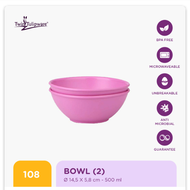 Twin Tulipware BOWL 500 ml Isi 2 MANGKOK BAKSO Asri Tulipware