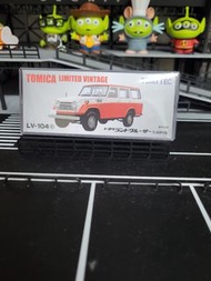 TOMYTEC Tomica Limited Vintage NEO 合金車 - LV-104c Toyota Land Cruiser FJ56V Type (White / Red)