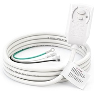BAOMAIN 15A 120V 1800W LCDI A/C Power Cord,NEMA 5-15P,UL Recognized | 7.2FT 14/3 AWG air conditioner