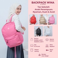 Wina - Girls' School Bag Fits 16 Inch Laptop | 8 Neat Compartments | Water Repellent | SoftTALI