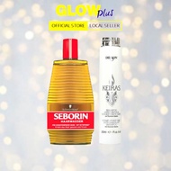 [ BUNDLE DEAL] Seborin Hair Tonic (Anti Dandruff & Itchy Scalp) 400ml + Dikson Keiras Anti-Dandruff 