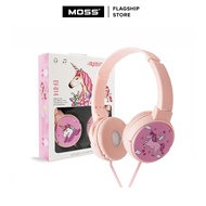 Cartoon Unicorn Wired Earphones Stereo