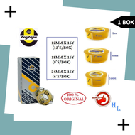 [1 box] Loytape cellulose tape 12mm 18mm 24mm x 15Y / Box