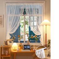 Gauze Curtain Pure Color White Drape Panel Window Home Living Room Bedroom Decor