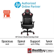 HP Omen Citadel Professional Gaming Chair - Black/Red (6KY97AA)