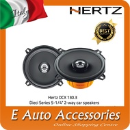 Hertz DCX 130.3 Dieci Series 5-1/4" 2-Way Car Speakers