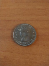 香港壹圓硬幣 1975年