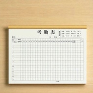 Construction Site Attendance Record Book Work Time Log Book with Notes Single Person Shift Schedule 