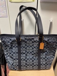 （全新）Coach 牛仔布Tote Bag