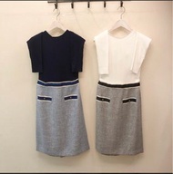 日本品牌四千金Apuweiser-riche小香風連身裙（連外套）