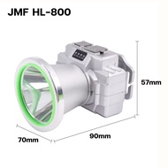 HL-600/HL-800 LED Headlamp Frog Light Hiking Long-Lasting Battery 3-Level Waterproof Durable