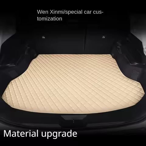PU Leather Custom Car Trunk Mats for VOLVO V50 V60 XC40 XC60 XC70 Interior Details Car Accessories C