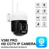 CCTV V380 Pro Outdoor WiFi IP Camera Connect 1080P HD Wireless Remote Control Human Tracking V380 Pr