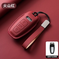 Suitable for Audi Key Cover a6la4la3l Men Women Genuine Leather High-End rs7a7lq7a8q4q6 Car Key Shel