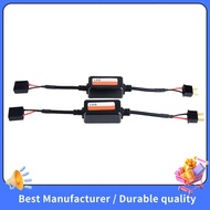 【NEW】2 Pack H7 Automotive Load Resistor Canbus Wireless Light Adapter Black Plastic