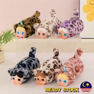CRYBABY Ocelot Series Crybaby Pencil Case Make Up Pouch Vinyl Plush Bekas Pensel Gift Cute Cute Pen 