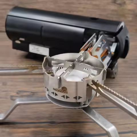 Outdoor Stove for SnowPeak GS 600 Windscreen Pure Titanium Bracket Cassette Furnace Accessories or C