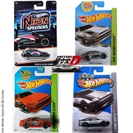 HOT WHEELS TOYOTA AE-86 COROLLA SERIES