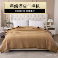 Hotel Blanket Autumn Winter Blanket Cover Blanket Double Winter Wool Blanket Thick Blanket Hotel Sin