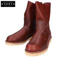 RED WING Oro Russet 08866-1 皮革 Pecos 靴子，7E 碼 [二手]