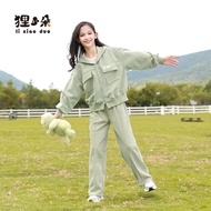 Spring Autumn Medium Large 2025 Suit New Style Two-Piece Suit Children's Clothing Fashionable Spring