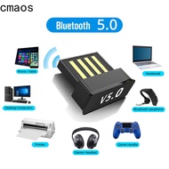 USB Bluetooth Adapters BT 5.0 USB Wireless Computer Adapter Audio Receiver Transmitter Dongles Laptop Earphone BLE Mini Sender