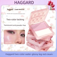 blusher blush [New Style Ready Stock] haggard Imo Monster Blush High Gloss Water Gloss Cream Natural