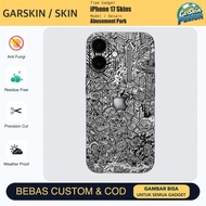 IPHONE Vinyl Skin 17 Abusement Park Anti-Scratch Protector Case | By Fusion | Code - 3M2U
