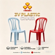 3V Plastic Chair LA 701 / Office Chair / Restaurant Chair / Meeting Chair / Kerusi