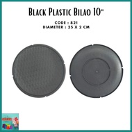 [NEW] BLACK PLASTIC BILAO/BLACK BILAO/PLASTIC BILAO/BLACK BILAO/25X25X2cm PLASTIC BILAO/821 BILAO