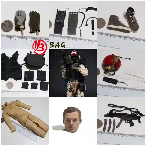 1/6 Action Figures Model DAMTOYS DAM78046 sea-air-land VBSS were Russia 5 team alpha red new Spare p