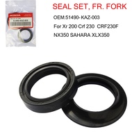 Kenada Racing 2PCS Honda motorcycle front fork shock oil seal with dust seal XR200 XLR200 CRF150 CRF