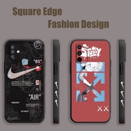 Aesthetics Fashion Tide Brand DX001 For Realme 5 Pro C17 9 Narzo 50A 50 V23 Plus Phone Case Square E