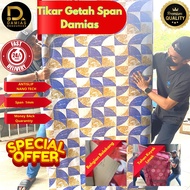 Tikar Getah Span  (Size 1 Meter X 1.83 Meter Tebal 1mm) Span Rubber Mat New Design Floor Mats Design ITALIAN
