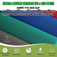 PVC Anti-Slip Carpet with Net Size 50 x 120 cm PVC Carpet Doormat