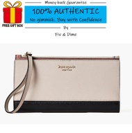 Kate Spade Spencer Continental Phone Wallet with Wristlet Strap (Comes with Kate Spade Gift Box)